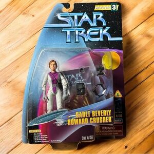Star Trek Warp Factor Cadet Beverly Crusher – Sealed 1997 Playmates